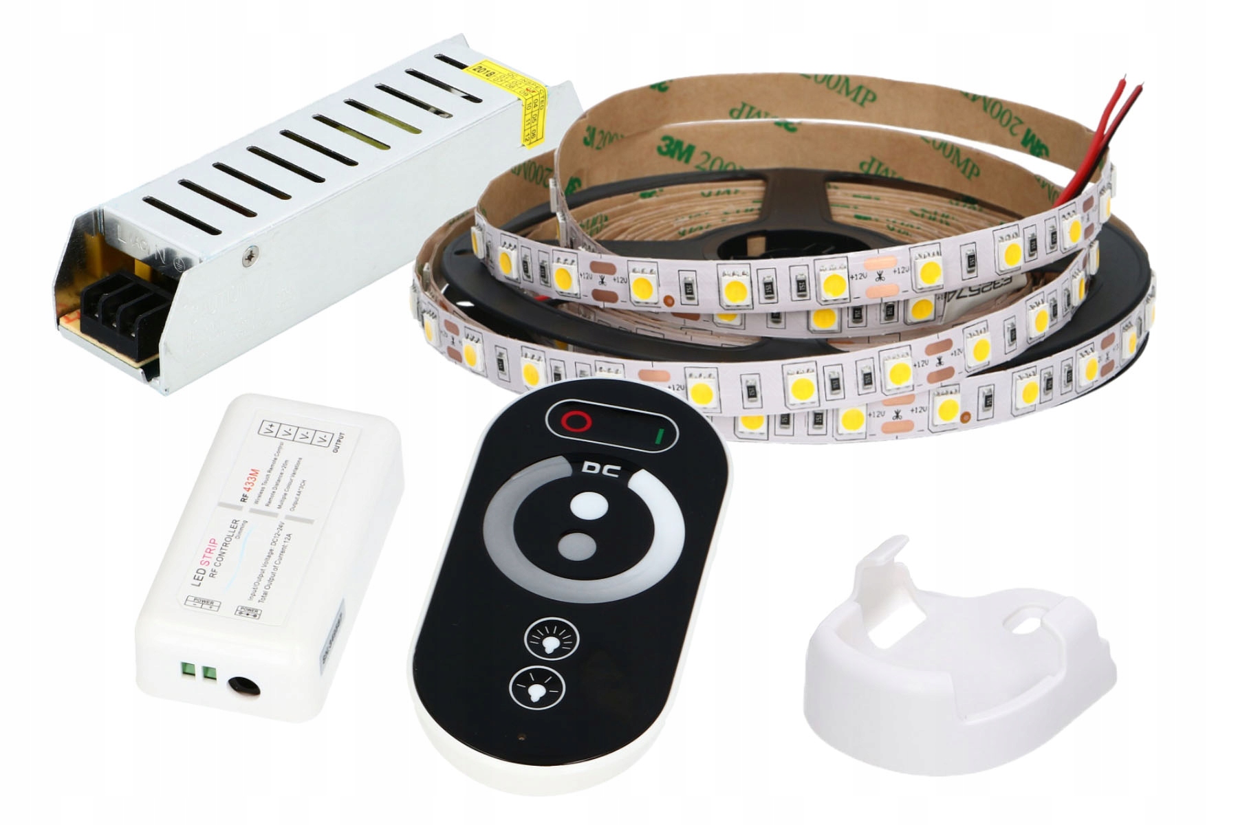 Set 5 m Led pásek 5050 Neutrální P. Dotykový