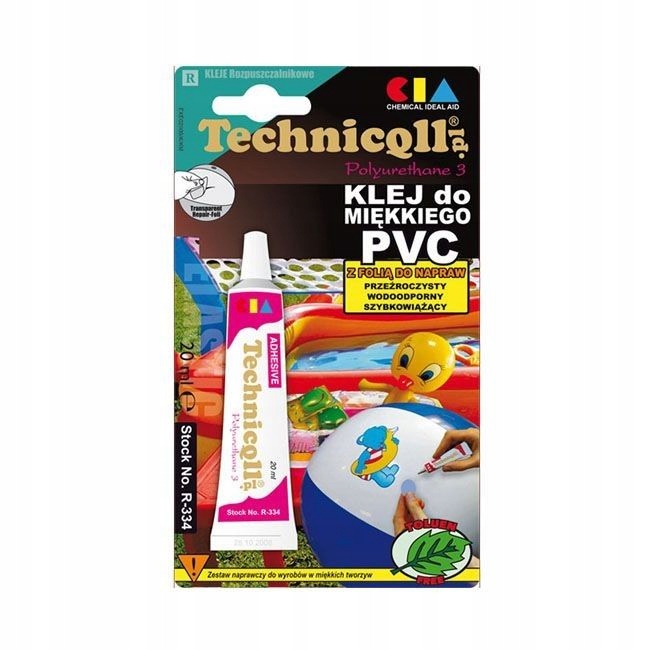 

Klej Do Miękkiego Pcv 20ML Technicqll