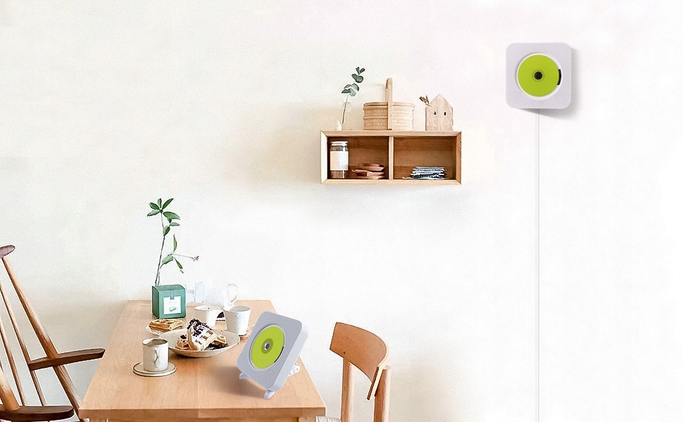 Odtwarzacz Przenośny CD Głośnik Bluetooth Radio Kolor inny