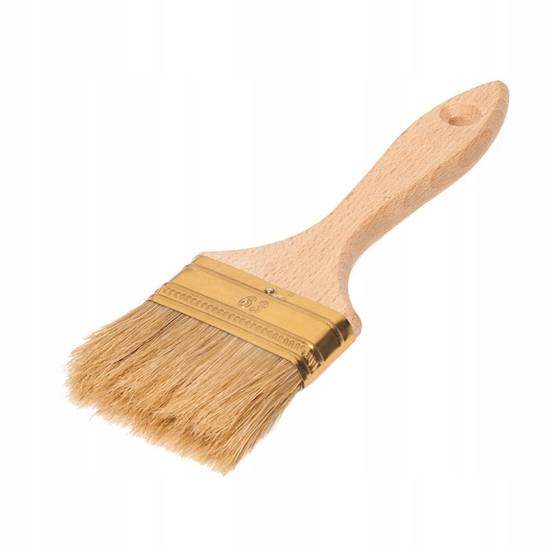 

Pędzel Malarski Płaski Drewno Uchwyt 63mm