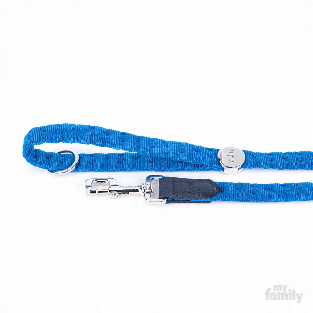 

MyFamily Milano Smycz Niebieska Nylon S 110cm 5019