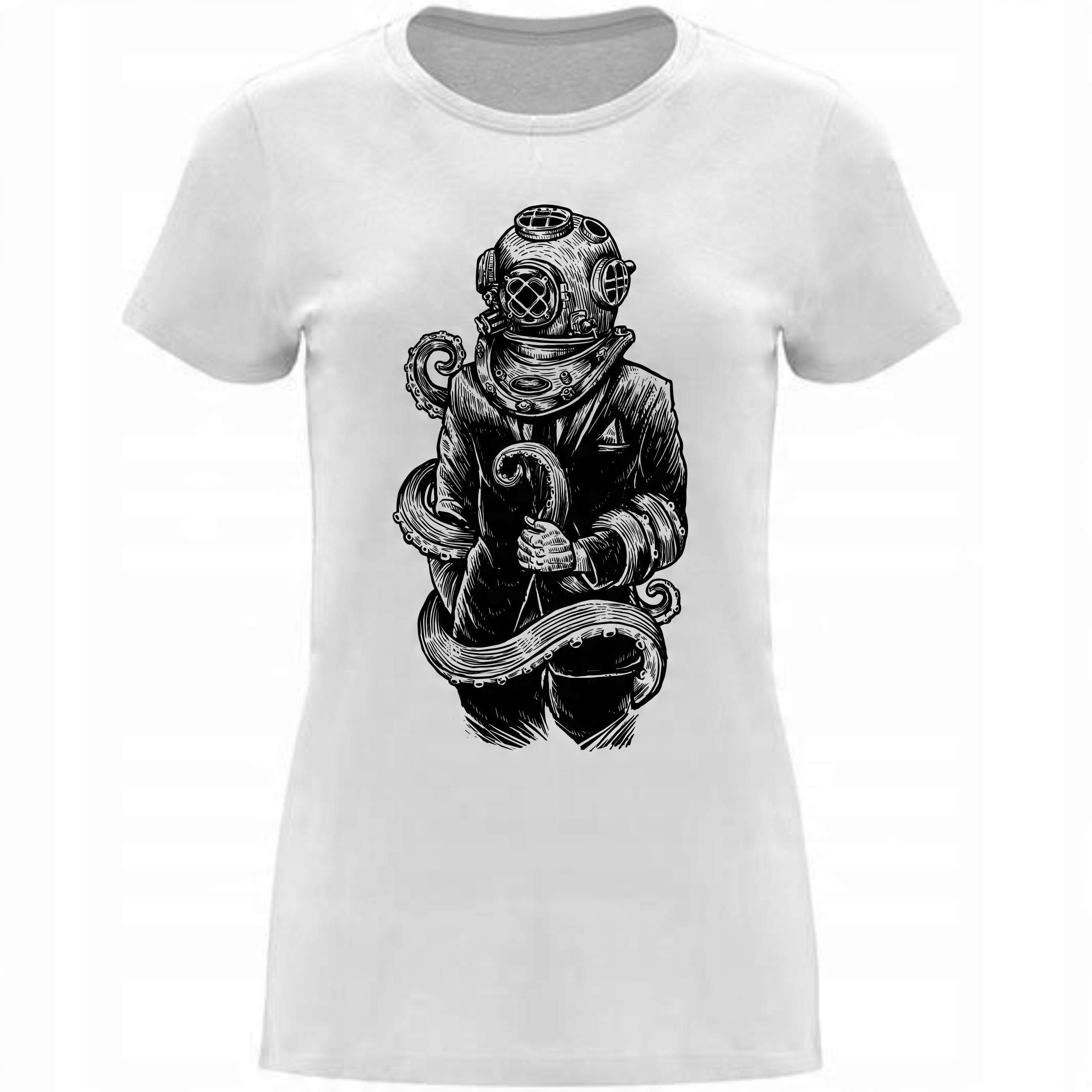 

Koszulka damska Nurek Scuba Diver Suit M
