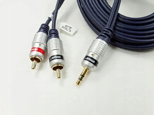 

kabel przewód jack 3,5/ 2 rca chinch 3,0m Vitalco