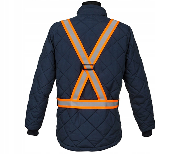 SZELKI ODBLASKOWE KAMIZELKA ODBLASKOWA NA MOTOR Model Obwód w pasie: 80 - 120 cm