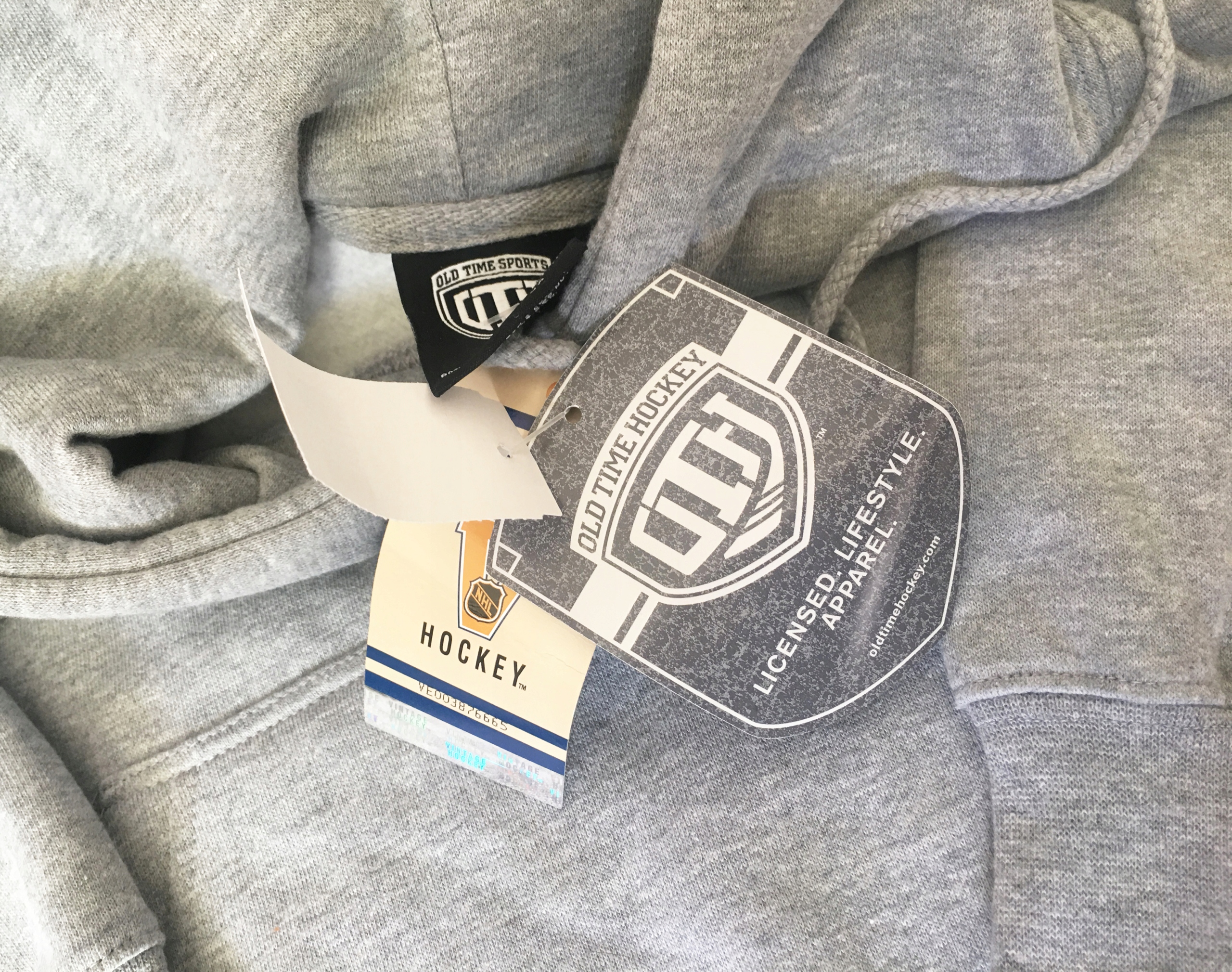 Szara bluza OTH California Golden Seals NHL S Właściwości brak termiczne