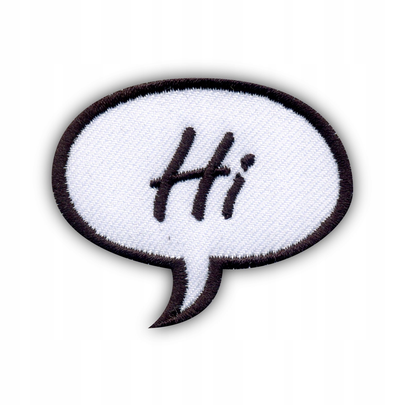 

Naszywka Dymek - Hi - chmurka komiks Cześć - Haft