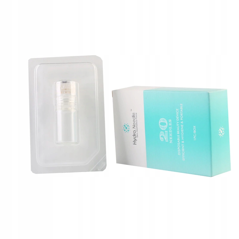 Derma stempel z aplikatorem dermaroller Tytan Rodzaj mezoterapii mikroigłowa