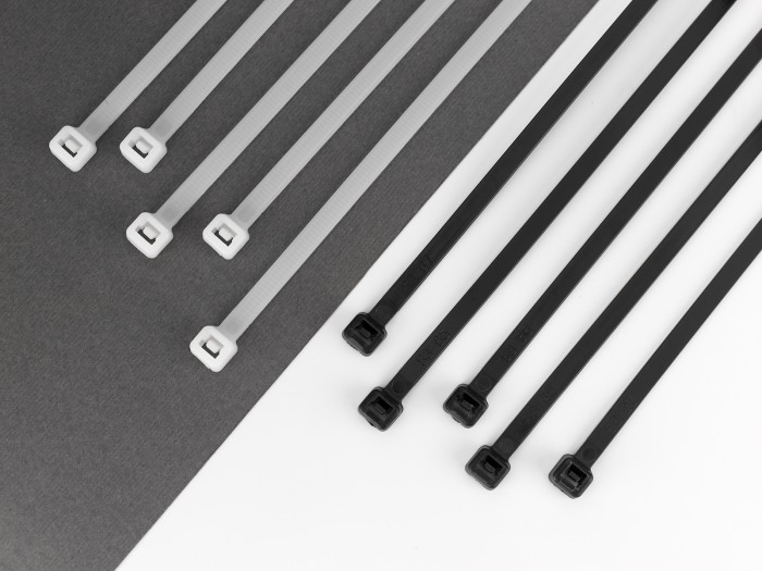 Opaska zaciskowa, trytka 140x3,6mm biała Dantom