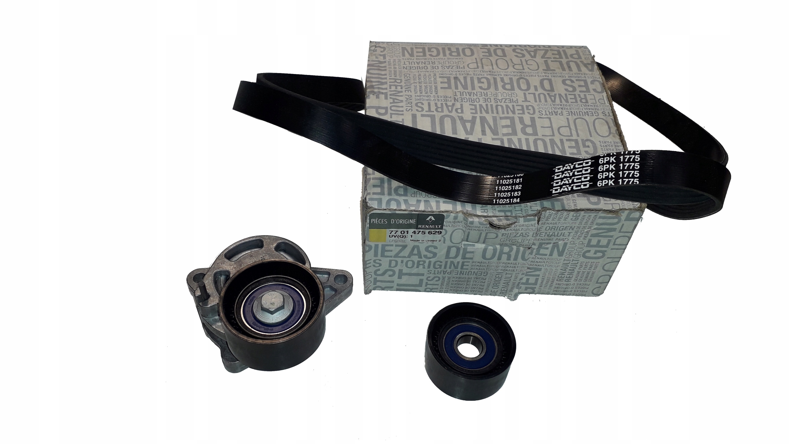 7701475629 - КОМПЛЕКТ РЕМЕНІВ OE MICRO-V OPEL MOVANO RENAULT MASTER