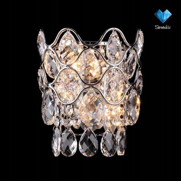 LAMPA SUFITOWA Plafon żyrandol KRYSZTAŁ ROMA 6 Marka EUROSTAR