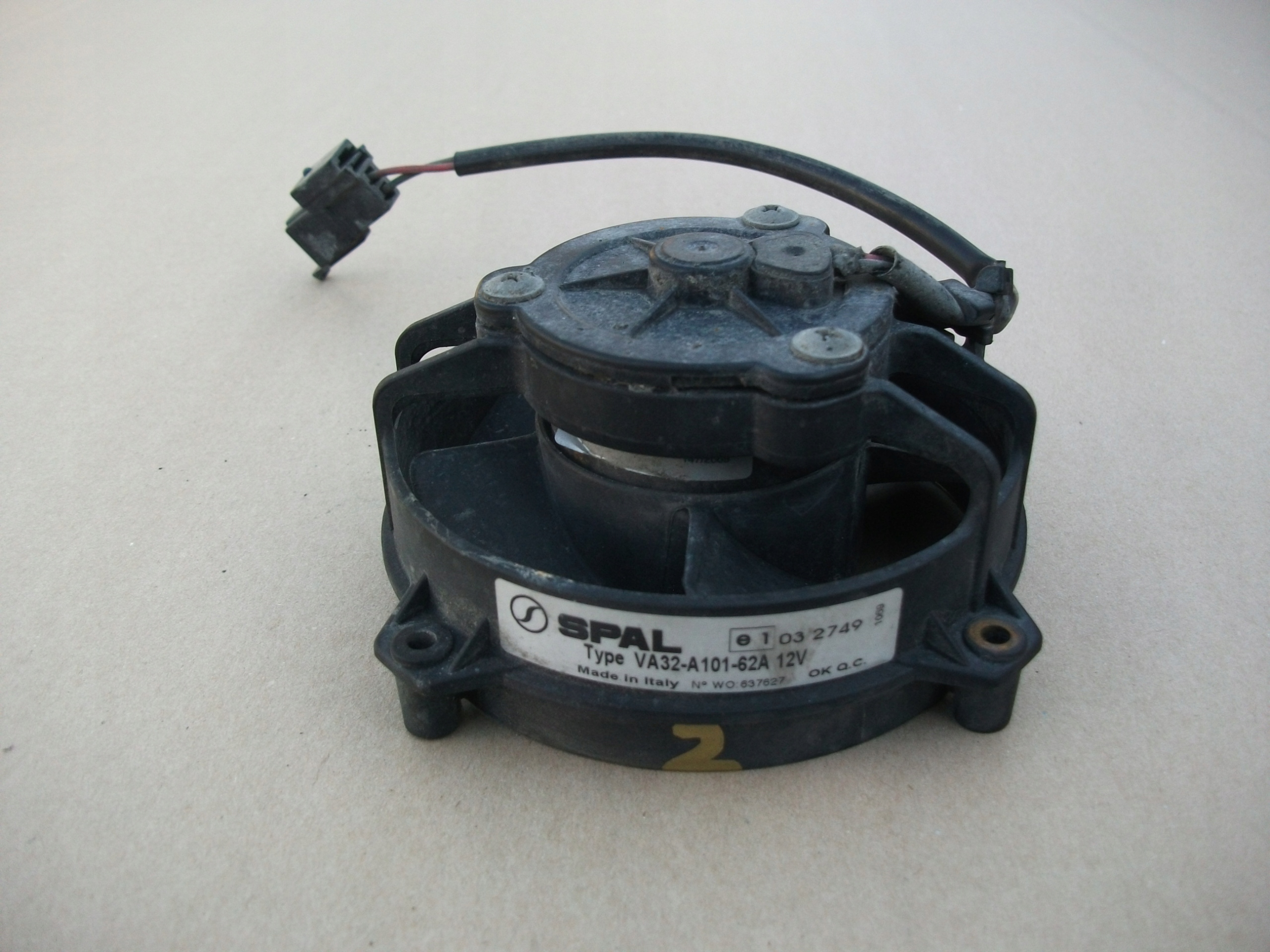 SUZUKI BURGMAN 125 K5 вентилятор радиатора