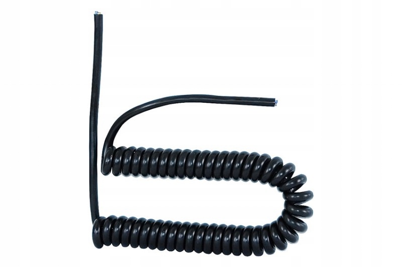 

Kabel spiralny ,sznur, przewód 5mb 3x1,00 czarny