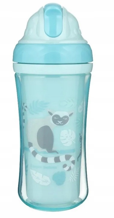 

Canpol bidon z rurką silikonową lemur 260 ml