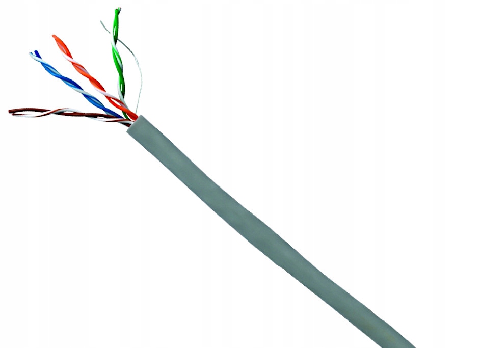 Kabel komputerowy miedziany Utp Cat5e Cabletech Cabletech