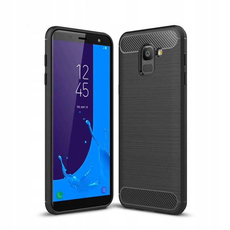 

Etui Do Samsung J6 2018 Bumper Carbon Case Slim