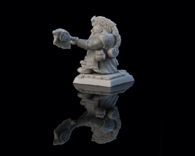 Alien - Figurka RPG Dwarf Dragon Hunter Lord 28mm Nazwa f005