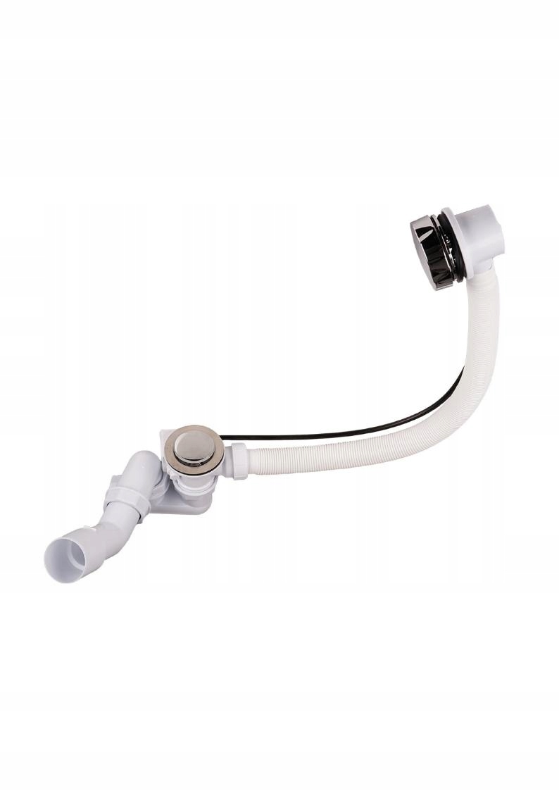 

Syfon Wannowy z Korkiem Automatycznym Na Pokrętło