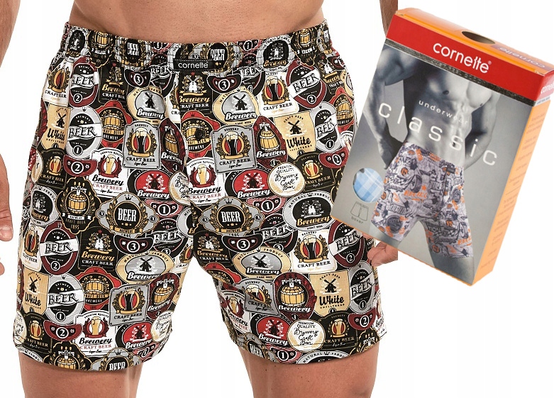 

Cornette Bokserki Classic luźne dużo wzorów 5XL