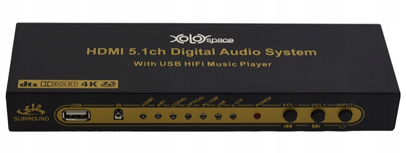 Amplituner dźwięku HDMI 3xSPDIF do 6xRCA! PILOT IR EAN (GTIN) 75350932