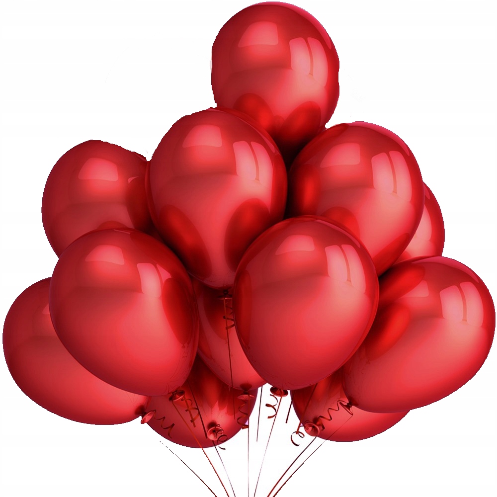 

Balony Metaliczne Metallic Cherry Red 50szt Hurt