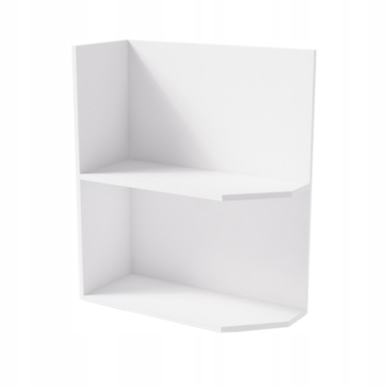 

Regał dolny końcowy Aspen D25PZ-L Lewy biały mat