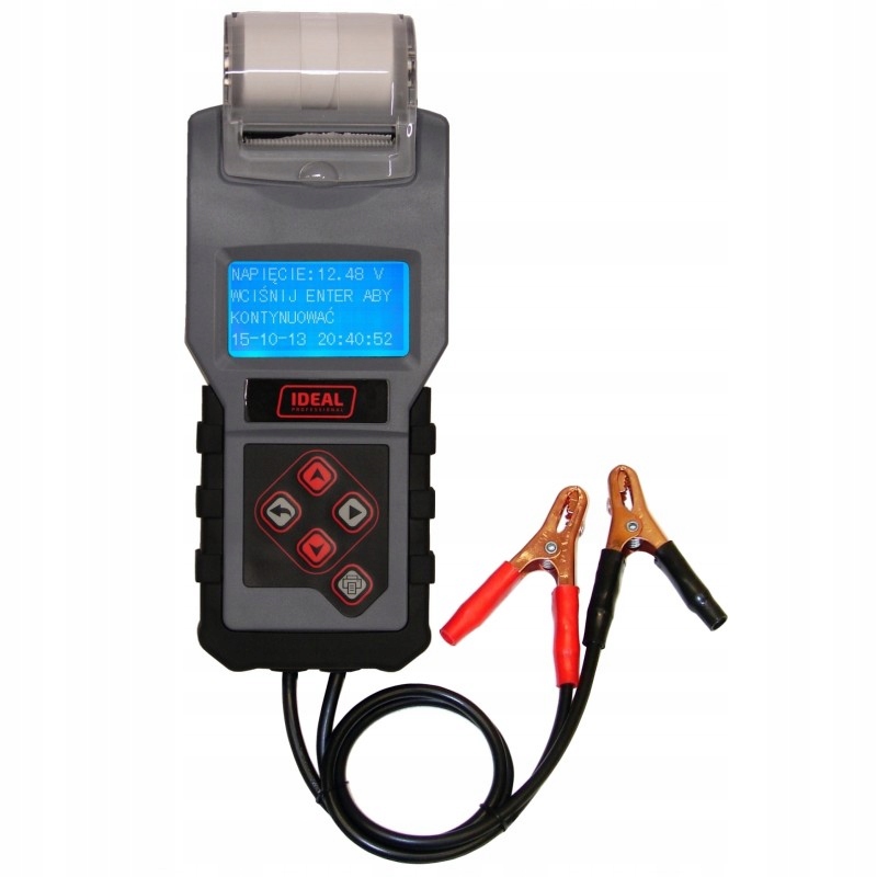 

Tester Akumulatorów Cyfrowy Ideal BDT4000 Drukarka