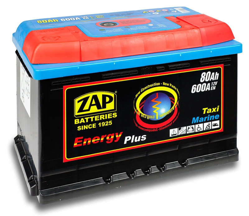 AKUMULATOR ZAP ENERGY 80Ah MARINE kamper