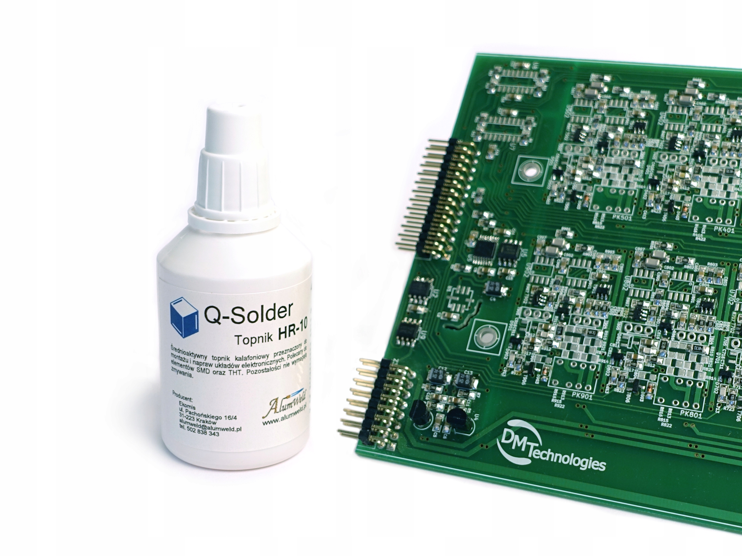 

Q01S Topnik Q-Solder HR-10. Lutowanie Smd Smt 40ml