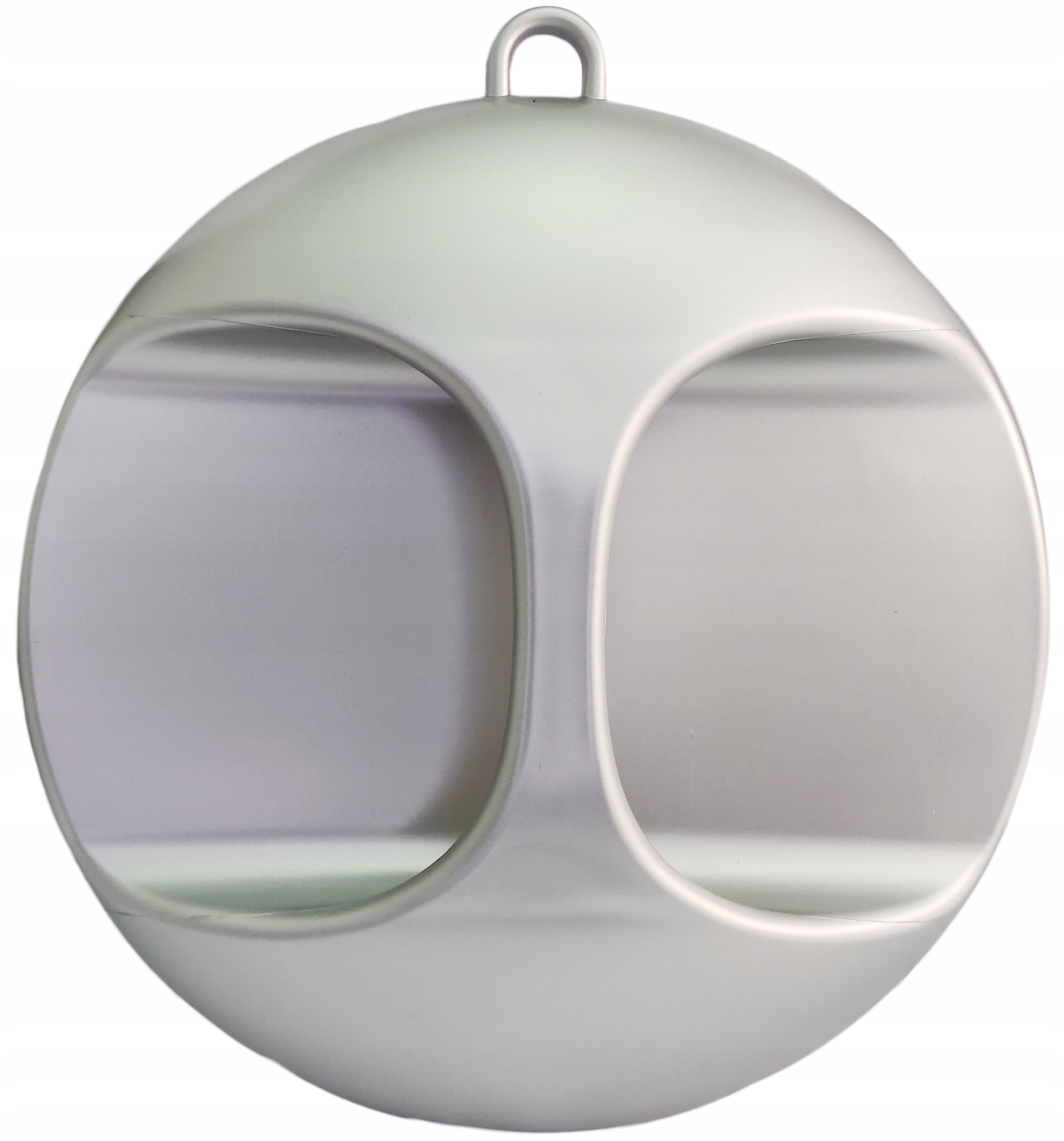 Lusterko lustro Okrągłe do salonu Duże Srebrne Kod producenta P-5-S