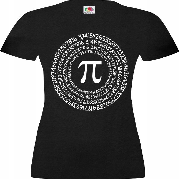 

Liczba Pi, Matematyka, T-shirt, koszulka
