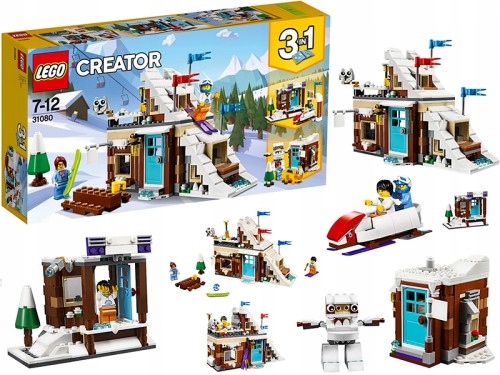 Lego Creator 3v1 31080 stavebnice Lego Creator Zimní prázdniny 31080