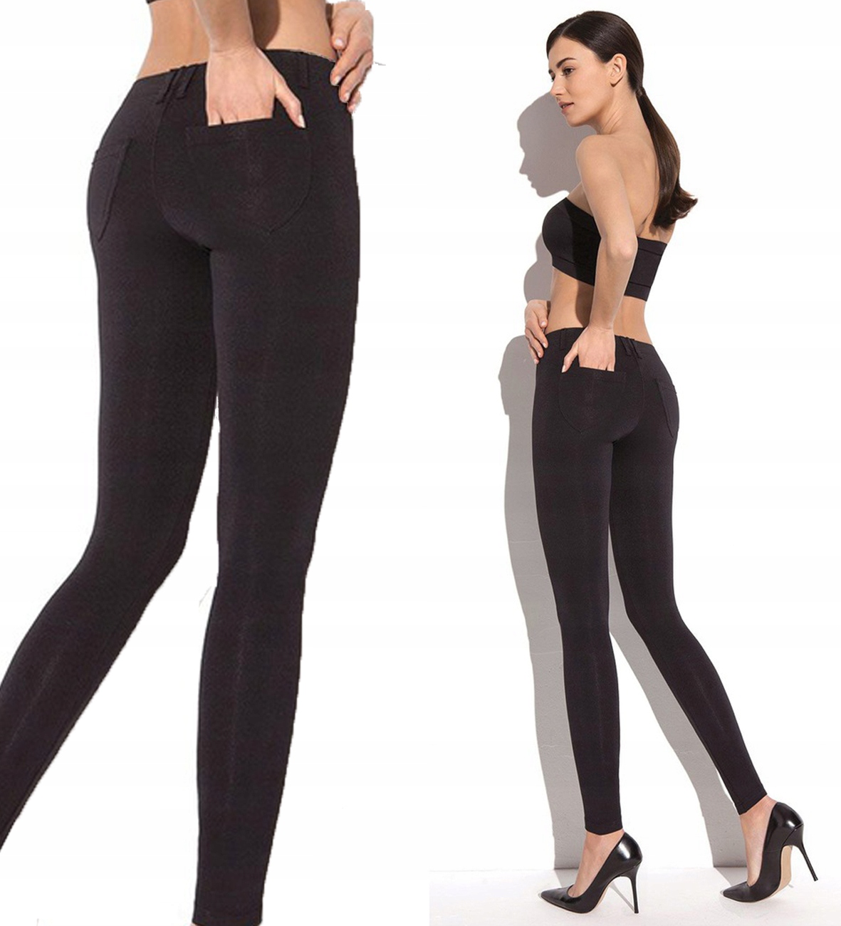 

Spodnie Legginsy Gatta Next 5/XL Czarne