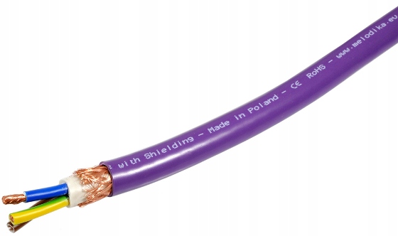 

Kabel przewód zasilający 3x4,0mm Melodika MDC3400