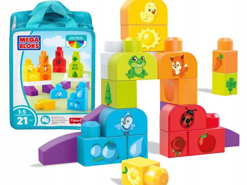 CHS MEGA BLOKS КОЛОДКИ КРАСОЧНАЯ ГОЛОВОЛОМКА DXH33