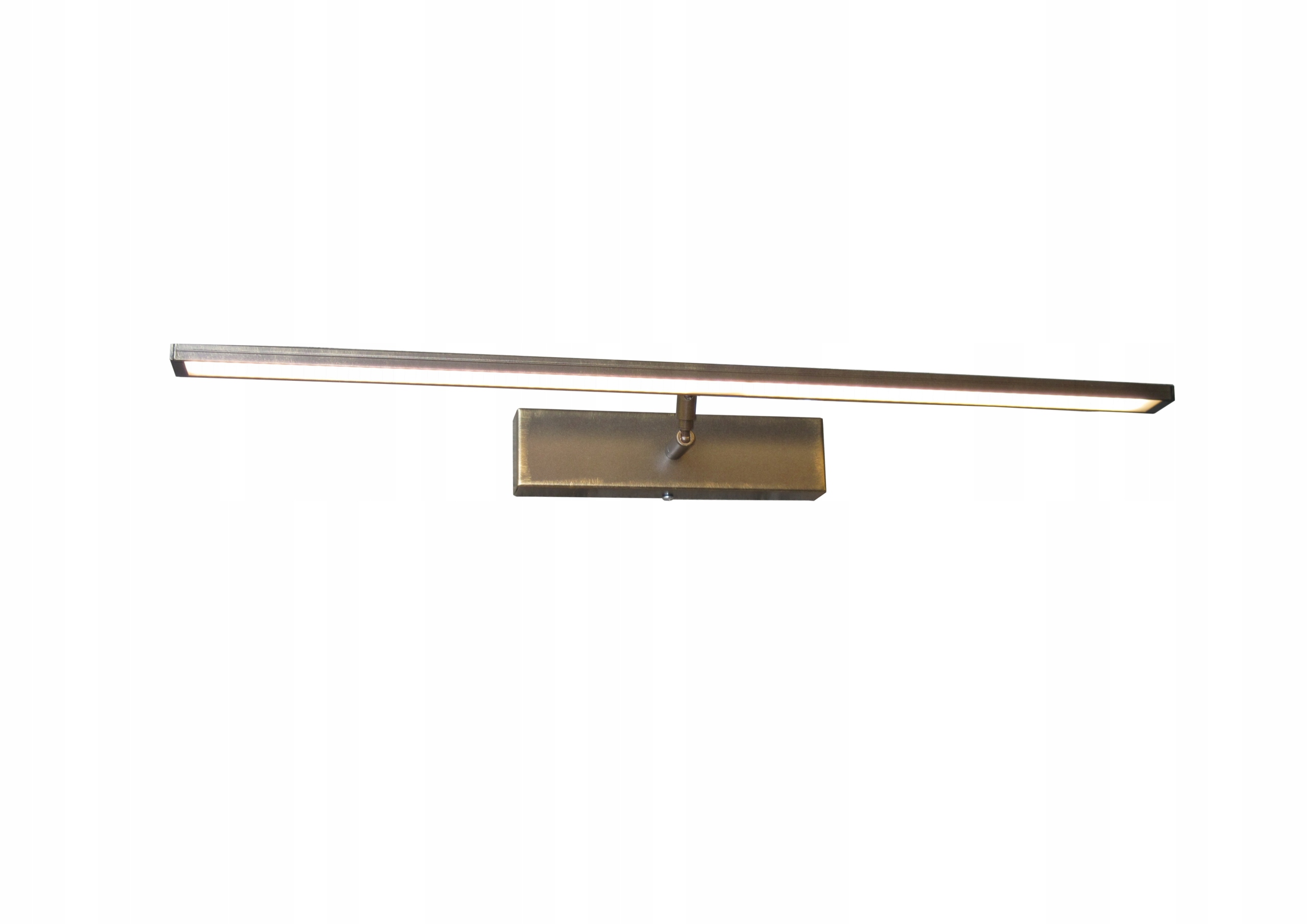 Led nástěnné svítidlo nad zrcadlo 65 cm, nastavitelné, staré zlato
