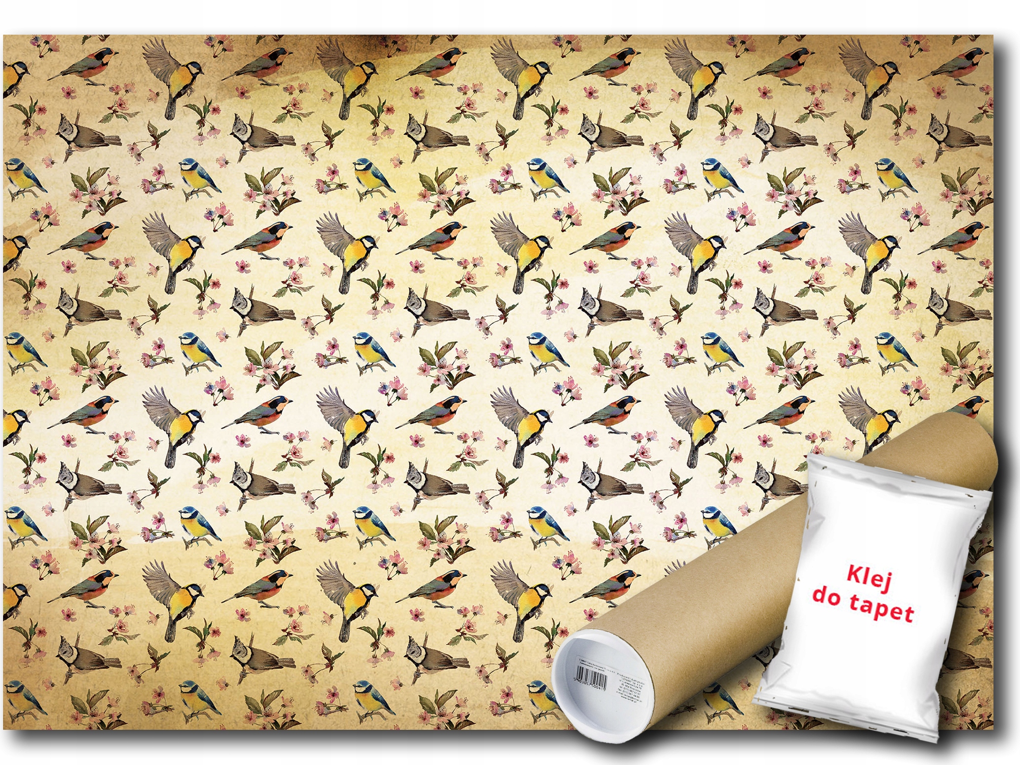 

Fototapeta Ptaki Kwiaty 23D F2XL 312x219 F10402