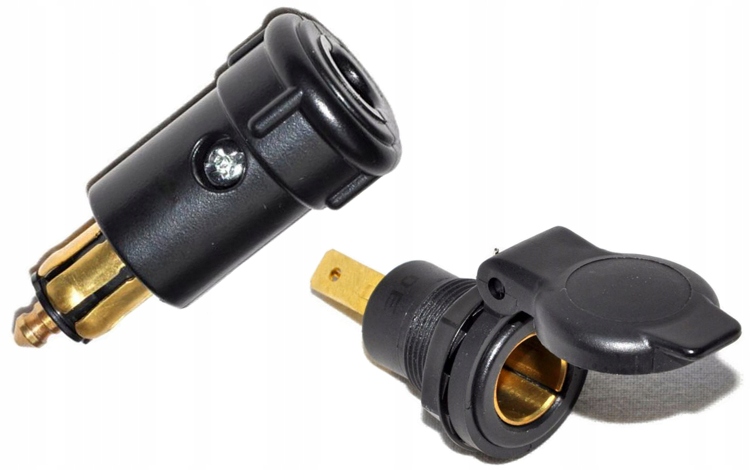 

Mini Gniazdo Zapalniczki Wtyk 12V/24V Komplet