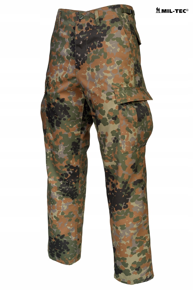 Wojskowe SPODNIE BDU RANGER Moro FLECKTARN - L Fason bojówki