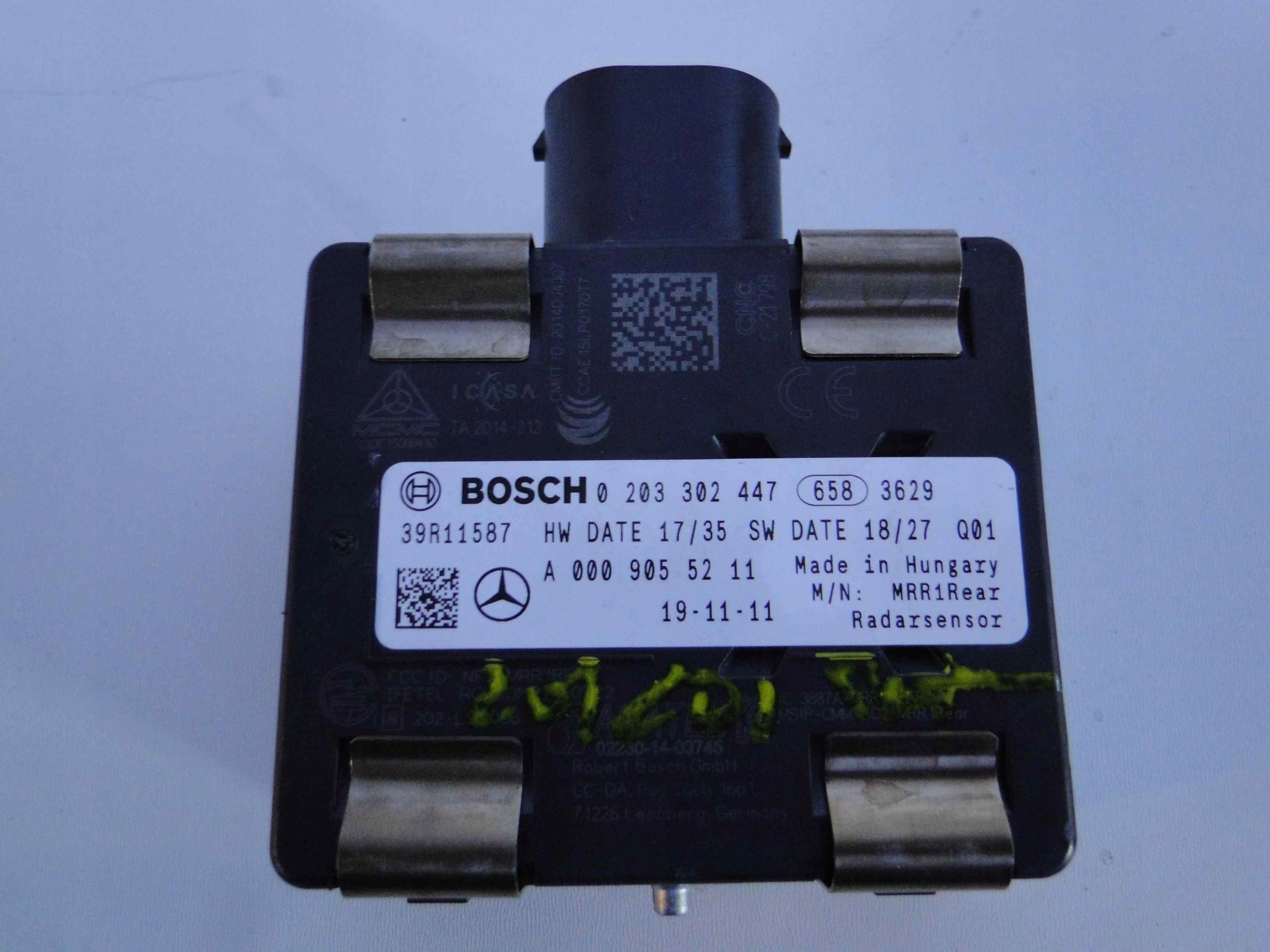 MERCEDES CLA 118 RADAR SENSOR ASYSTENT MARTWE POLE Car type Passenger cars