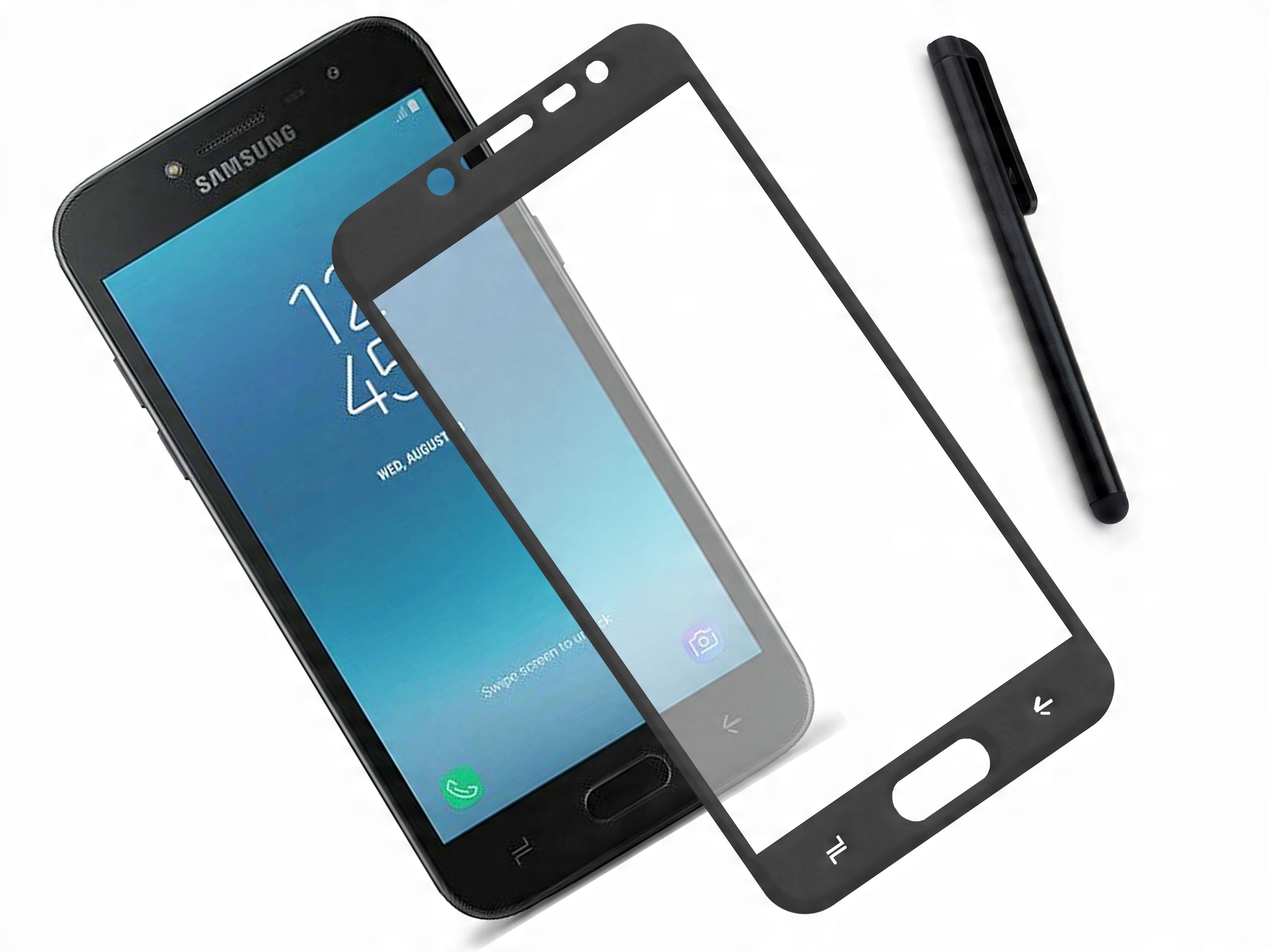 

Szkło ochronne Samsung Galaxy J2 pro 2018 Czarne