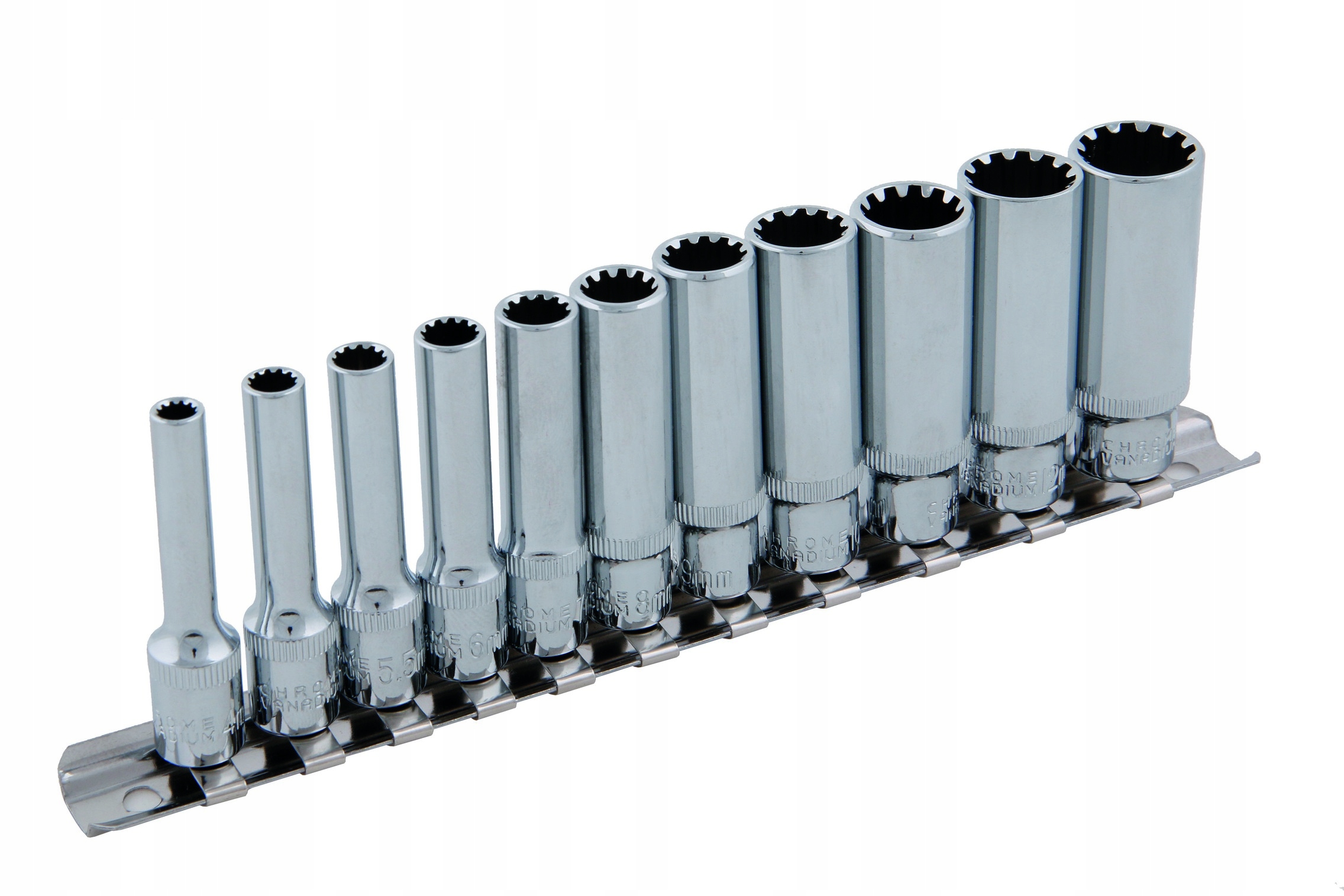 

Klucze Nasadowe Drivelock 1/4" 4 do 13mm 12el