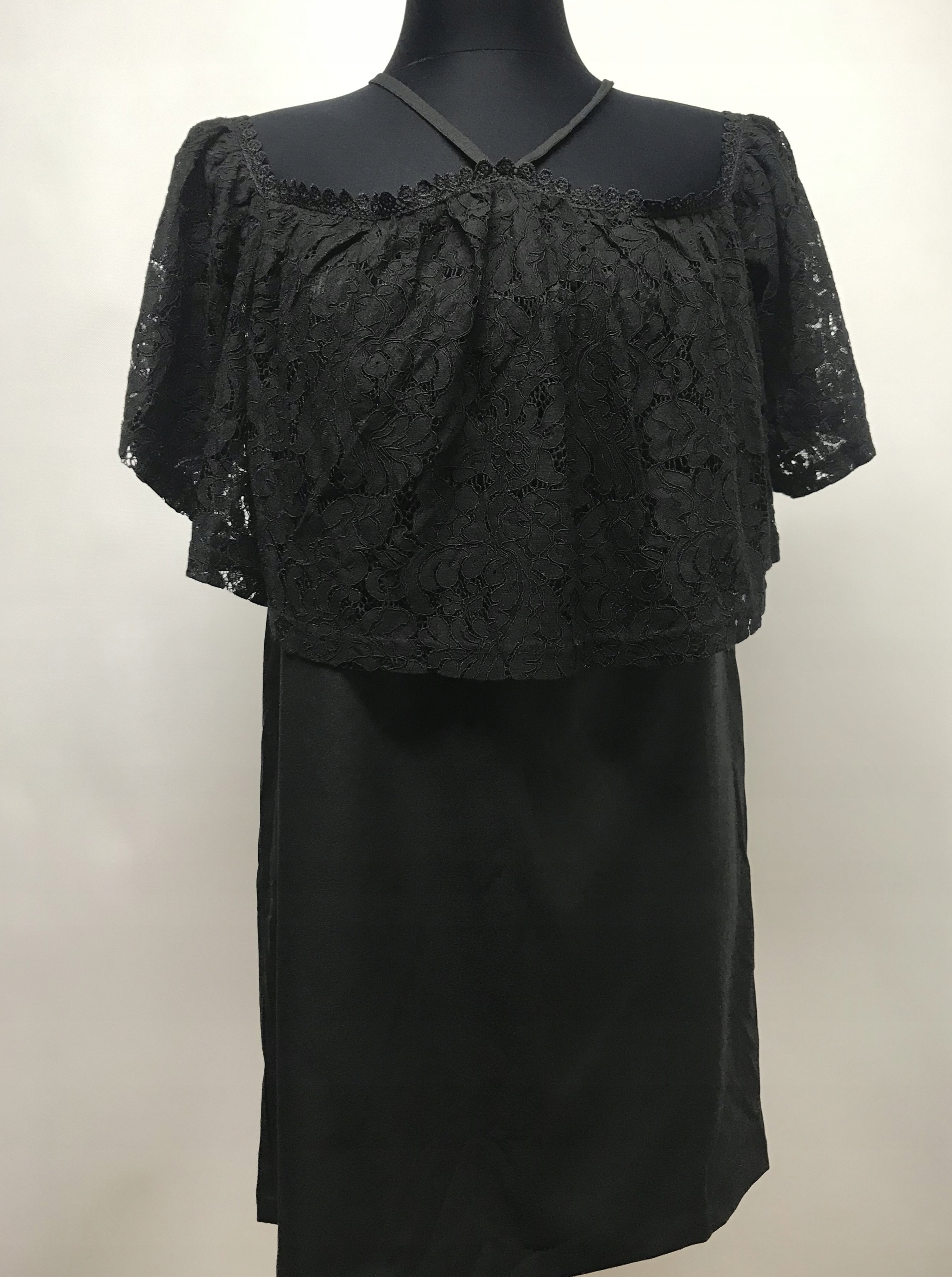 BOOHOO NIGHT tunika czarna nowa 36/38