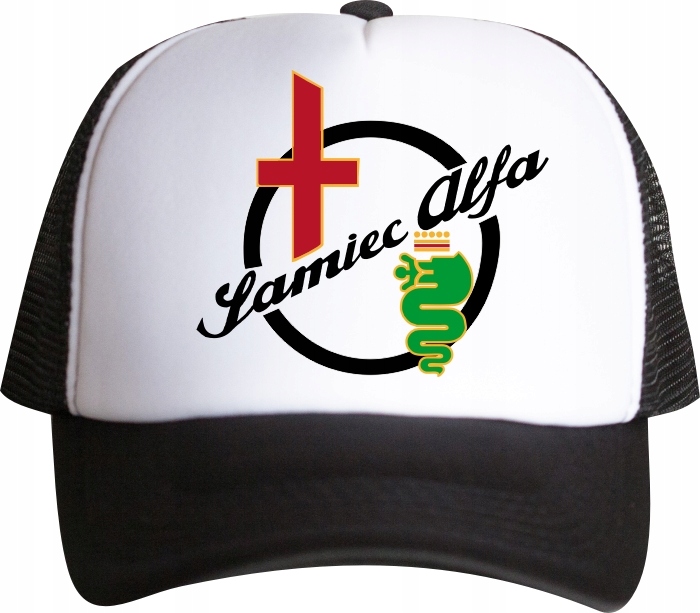 

Samiec Alfa Romeo ,czapka z daszkiem trucker