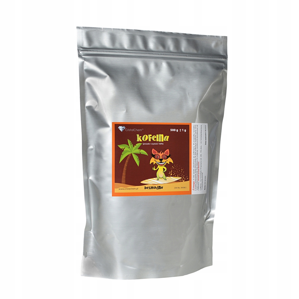 

Kofeina 0,5kg Kofeina Bezwodna *Puszysta *Indyjska