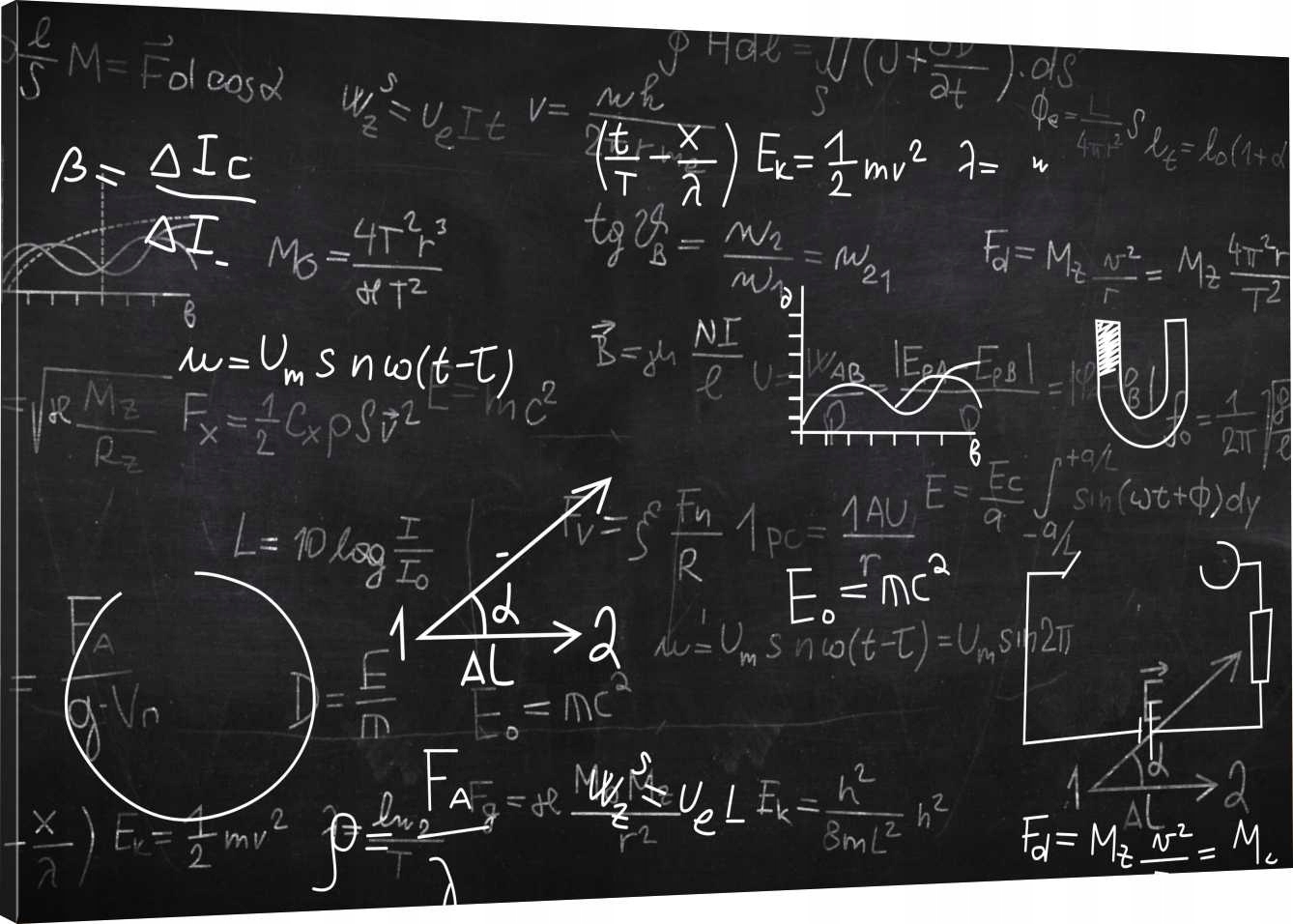 

Obraz Na Płótnie Matematyka Tablica 110x70 980 Wz