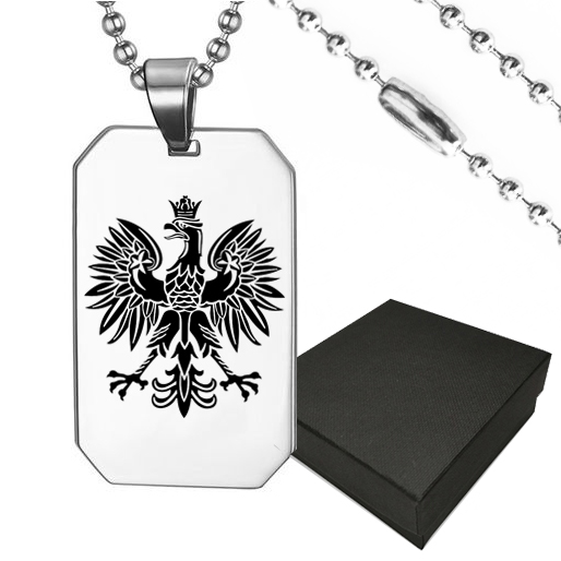 

Nieśmiertelnik Patriotyczny Orzeł Godło Polski