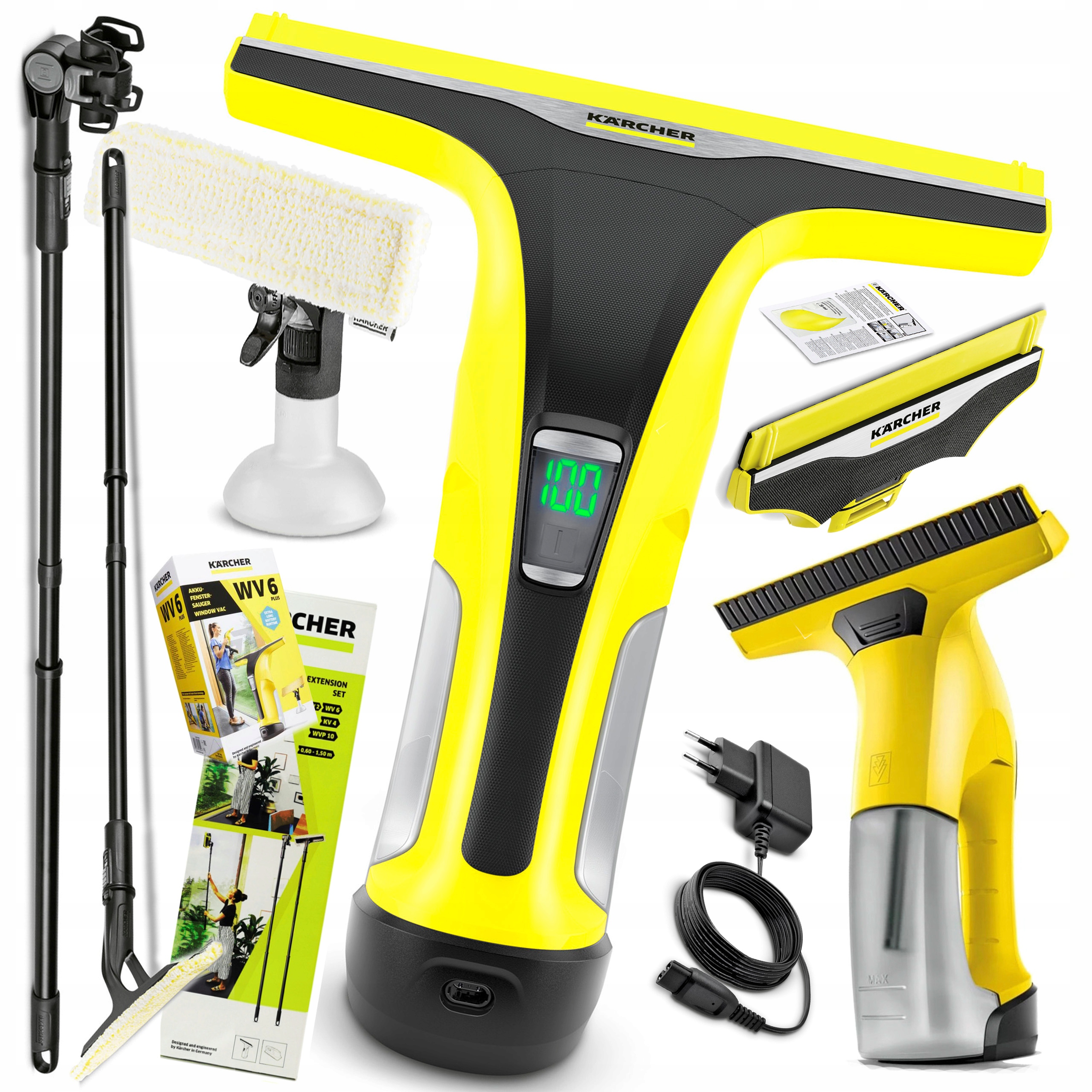 

Myjka Do Szyb Okna Karcher WV6 +lance Teleskopowe