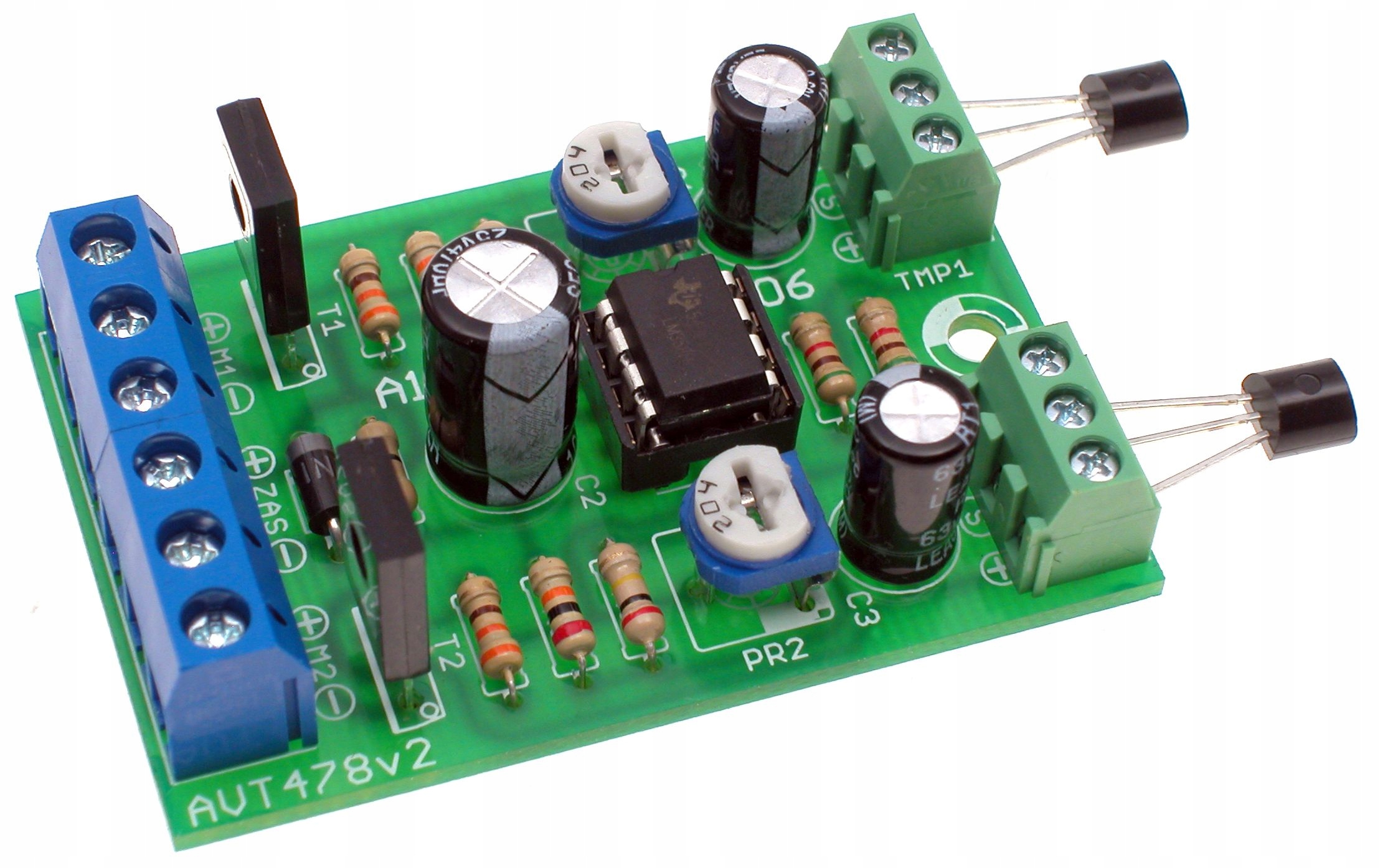 

Regulator obrotów wentylatorów 12V Diy AVT478