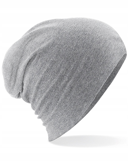 

Czapka Bawełniana Wiosenna Smerfetka Beanie Szara