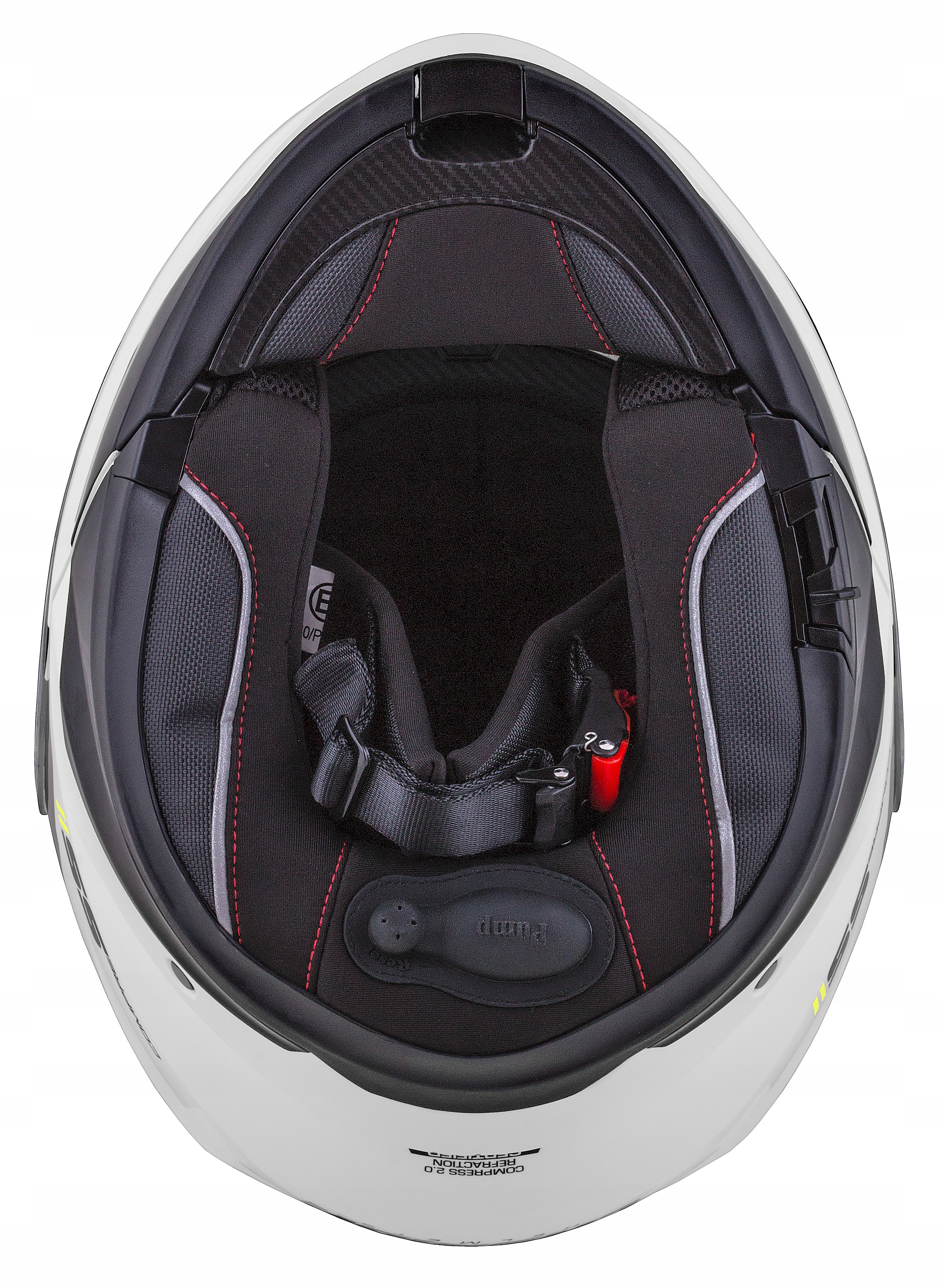 Z POMPKĄ KASK MODUŁOWY CASSIDA + SZYBA PINLOCK 70 Obwód głowy 57-58 cm